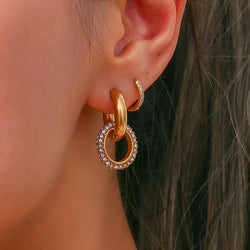 Double Hoop Earrings - STORIES