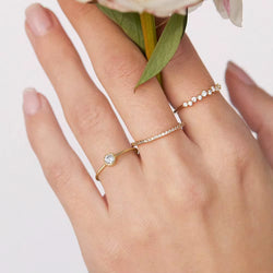 Elegant Stacker Rings - STORIES