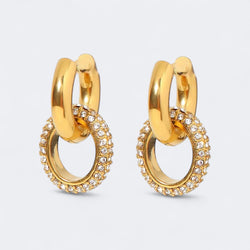 Double Hoop Earrings - STORIES