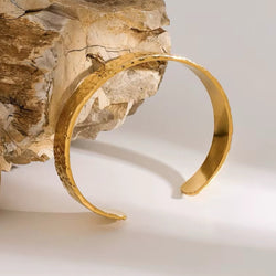 Hammered Bangle - STORIES